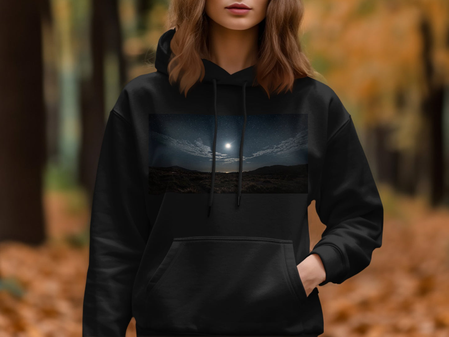 Night in the Sky Hooded